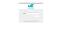 Tablet Screenshot of portal.mediakoket.se